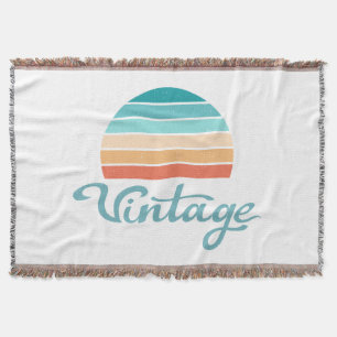 Retro Sunset+Vintages Skript gestört Decke