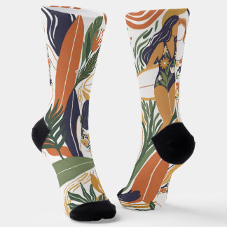 Retro Surf Club Socken