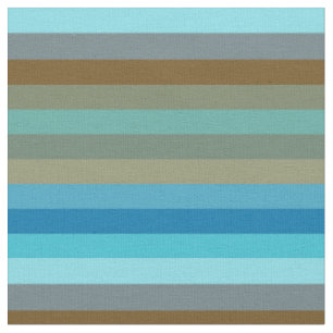Retro-Surf-Streifen 1970er Jahre Strand Regenbogen Stoff