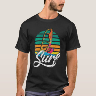 Retro Surf Vintager Windsurfer Surfen Ozean Wa T-Shirt