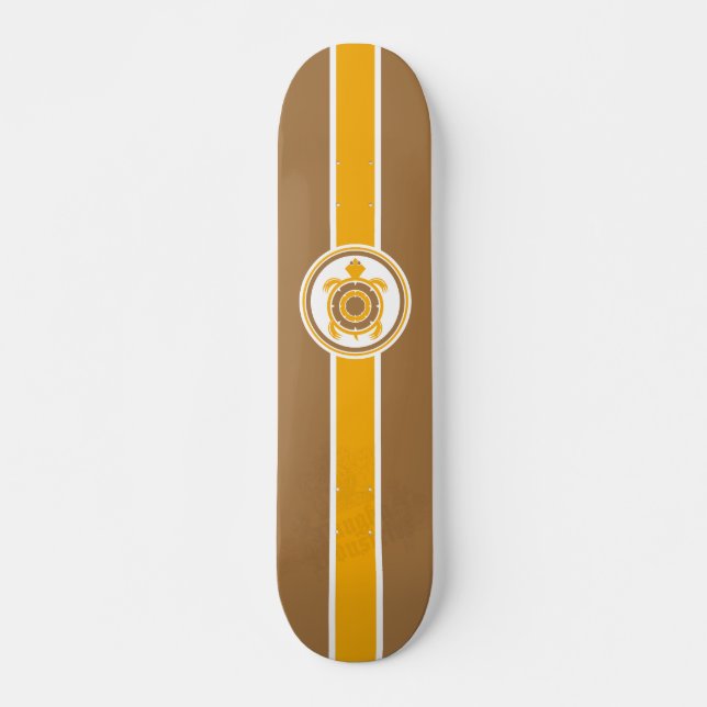 Retro-Surfbrett Skateboard (Vorne)