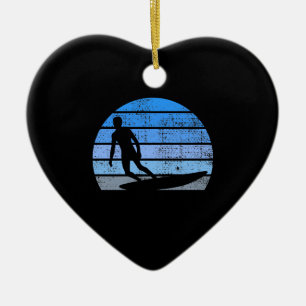 Retro Surfen Keramik Ornament