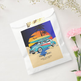 Retro Surfer Car Babydusche Geschenktütchen