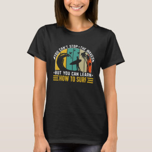 Retro-Surfer Retro-Surfen Strand Sommerferien T-Shirt