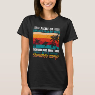 Retro-Surfer Retro-Surfen Strand Sommerferien T-Shirt