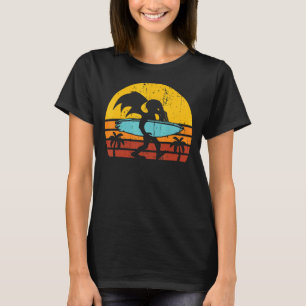 Retro Surfer Vintag Wave Surfstrand T-Shirt