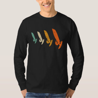 Retro Surfer  Vintage Surfer Kitesurfen Windsurfen T-Shirt