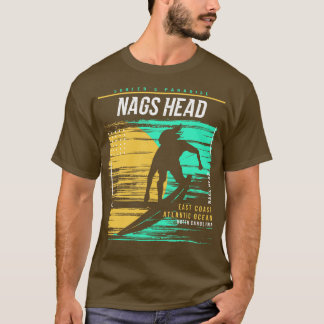 Retro Surfnags Kopf Nord olina Vintag Surfer T-Shirt