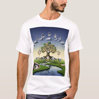 Retro Surreal Collage Aesthetic Shirt | Vintage Ar