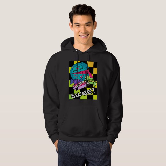 Retro süß wie Candy Hoodie (Vorne ganz)