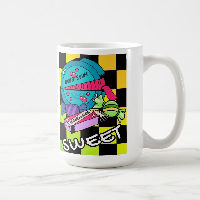 Retro süß wie Candy Kaffeetasse (Rechts)