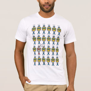 Retro Süße Lustige Spaß Spielzeug Cartoon Sprechen T-Shirt