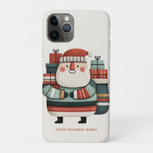 Retro Süßer Weihnachtsmann Feiertagsgeschenke