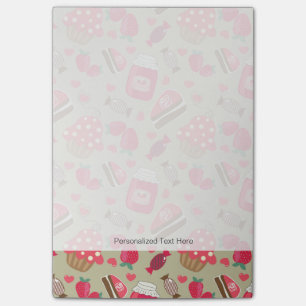 Retro Süßigkeiten Post-it Klebezettel