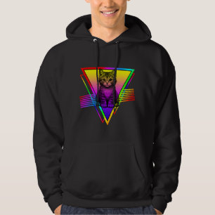 Retro Süßkatze Hoodie