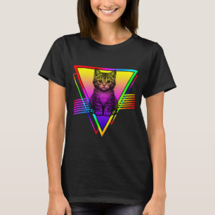 Retro Süßkatze T-Shirt