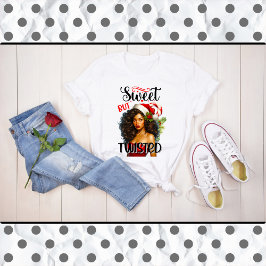 Retro Sweet but Twisted Christmas Pinup T-Shirt