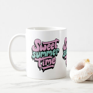 Retro Sweet Summer Time Kaffeetasse