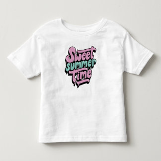 Retro Sweet Summer Time Kleinkind T-shirt