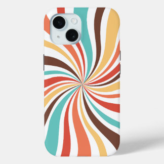 Retro Swirl Abstrakt Art iPhone / iPad Gehäuse Case-Mate iPhone Hülle