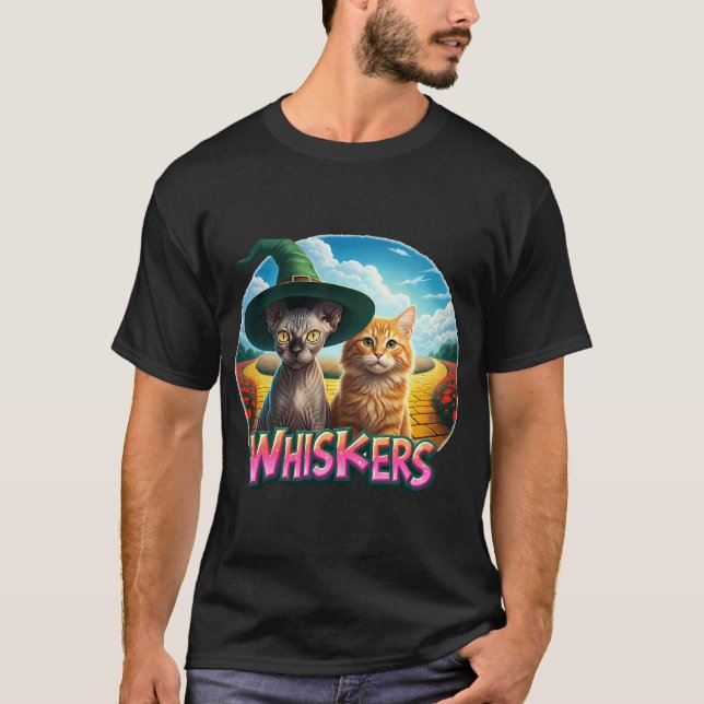 Retro-Synthwave-80er-Ästhetik mit rosa Zebramuster T-Shirt (Vorderseite)
