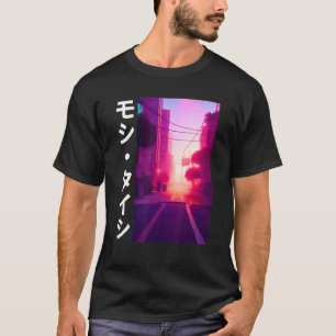 Retro Synthwave Japanisch Vaporwave Art Otaku T-Shirt