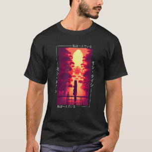 Retro Synthwave Japanisch Vaporwave Art Otaku T-Shirt
