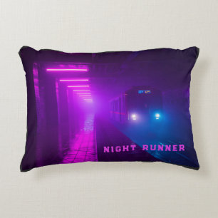 Retro Synthwave Vap Dekokissen