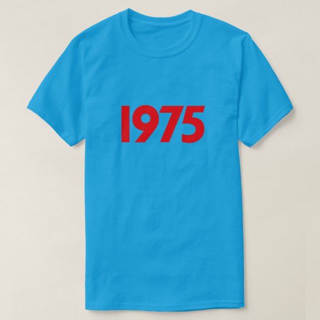 Retro T - Shirt 1975 (Design vorne)