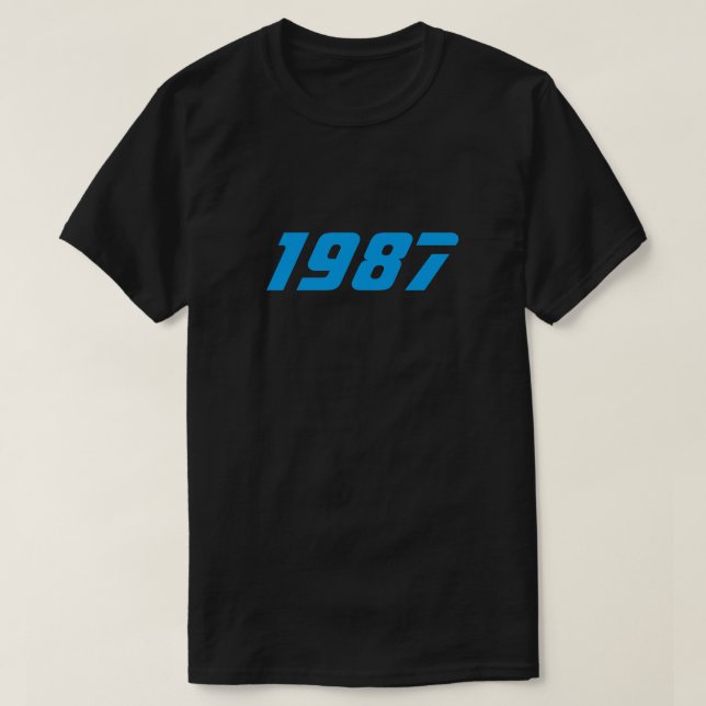 Retro T - Shirt 1987 (Design vorne)