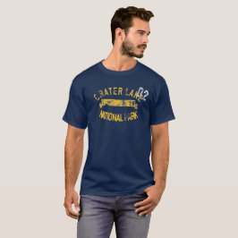 Retro T-Shirt Crater See-Nationalpark-Oregons