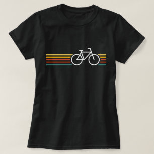 Retro-T - Shirt, Fahrradverleih, Mountainbike-Gesc T-Shirt