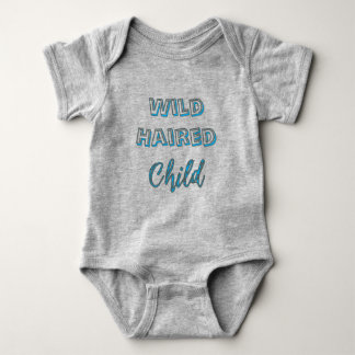Retro-T-Shirt für Kinder mit wilden Haaren Baby Strampler