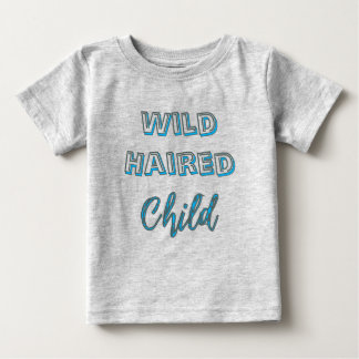 Retro-T-Shirt für Kinder mit wilden Haaren Baby T-shirt
