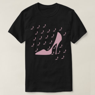 Retro-T - Shirt mit hoher Ferse