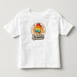 Retro-T-Shirts mit Popsicle-Motiv Kleinkind T-shirt