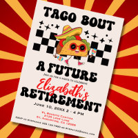 Retro Taco Bout A Retirement Fiesta Abschluss