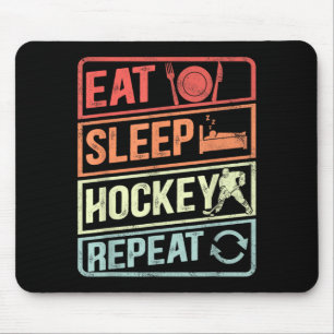 Retro-Tag-Hockey-Meme Vintage-Sport lustiger Witz Mousepad