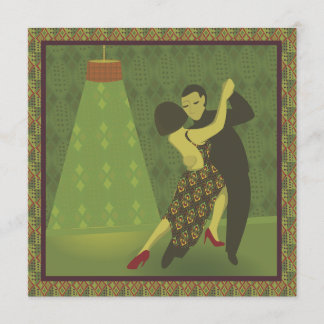 Retro-Tanz-Einladung Einladung