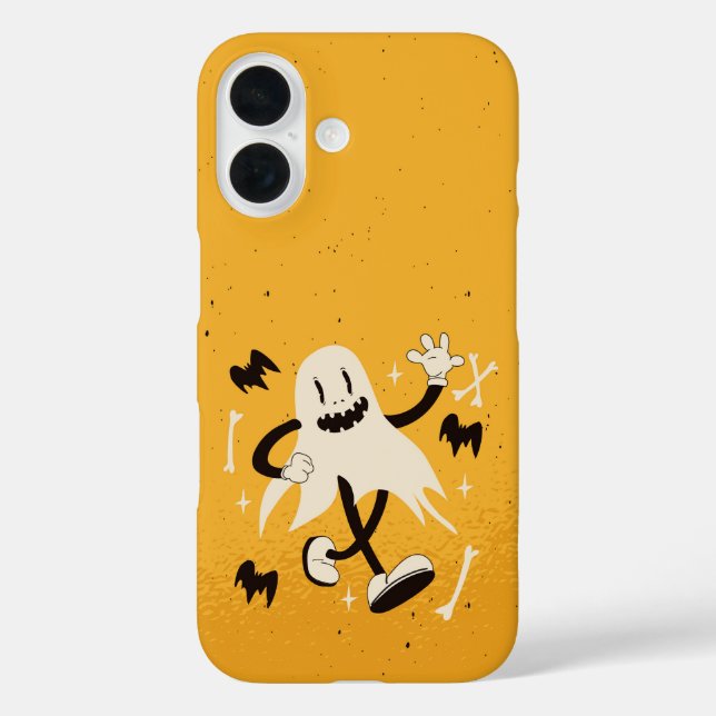Retro Tanzender Geist Süßer Halloween Case-Mate iPhone Hülle (Rückseite)