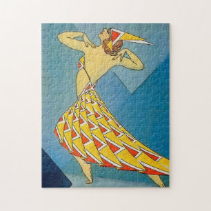 Retro-Tänzer Puzzle