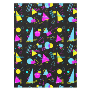 RETRO TAPE FARBIGE FORMEN TISCHDECKE
