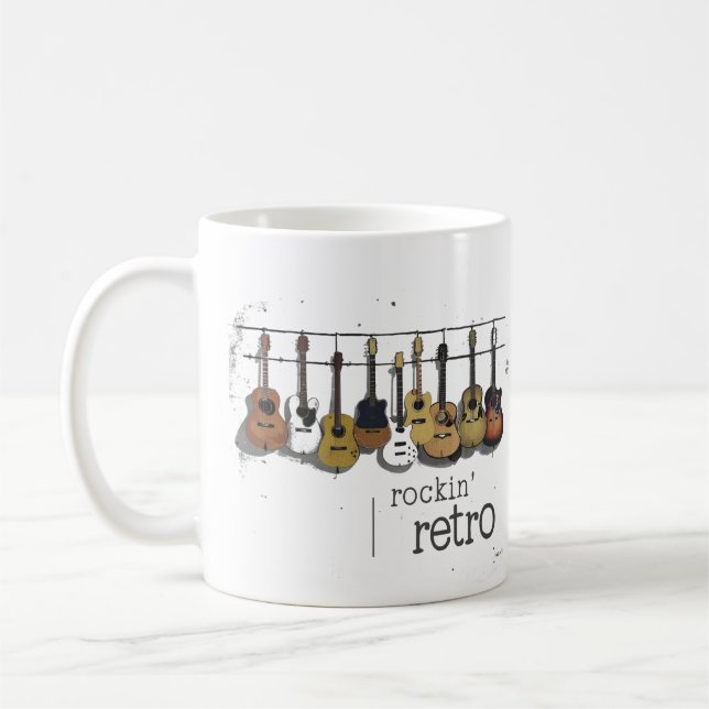 Retro-Tasse, alte Tasse für Schuldesign, Tasse für (Links)