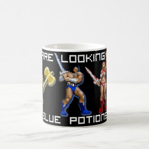 Retro Tasse des goldenen Axt-Blizzards