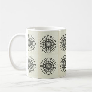 Retro-Tasse, schwarz Tasse
