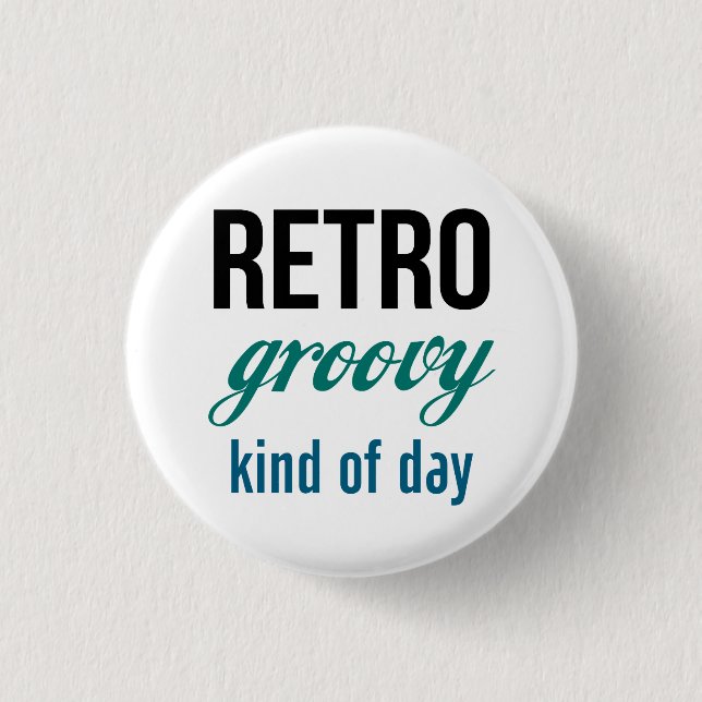 Retro-Taste Button (Vorderseite)