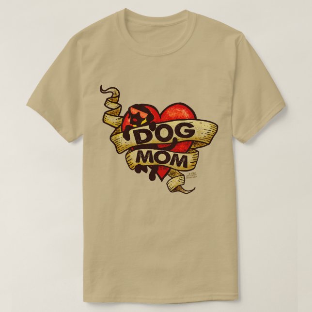Retro Tattoo Heart T-Shirt (Design vorne)