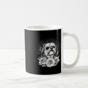 Retro Tattoo Style Shih Tzu Dog Lover _1 Kaffeetasse