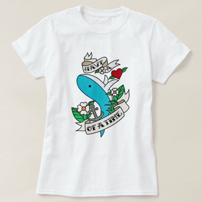 Retro Tattoo T-Shirt (Design vorne)
