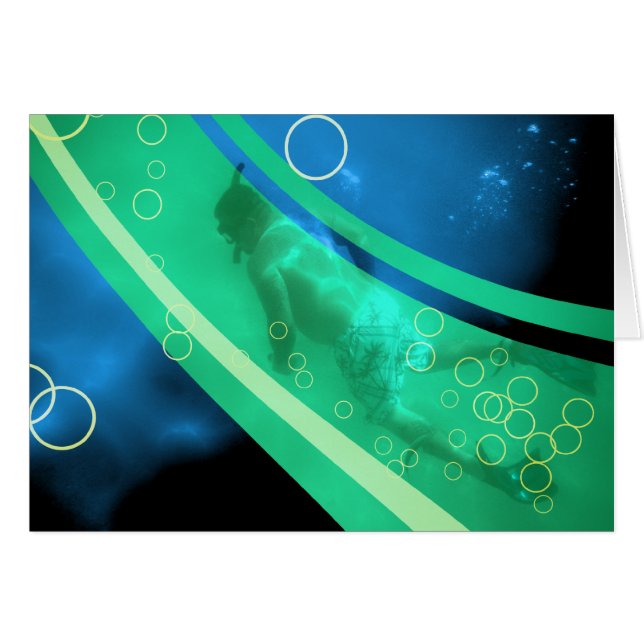 Retro-Taucher (Vorderseite (Horizontal))
